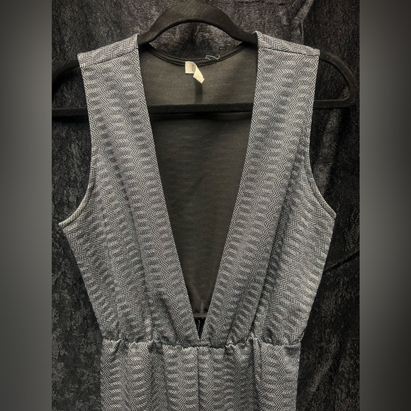 Vintage Y2K Silver Lurex Jumpsuit - Picture 2 of 6